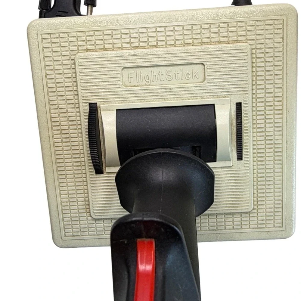 Vtg CH Products FlightStick Joystick Pair 15-Pin Game Port Retro PC Gaming Gamer
